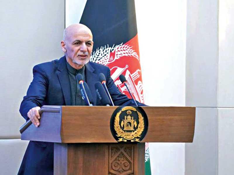 الرئيس الأفغاني أشرف غني