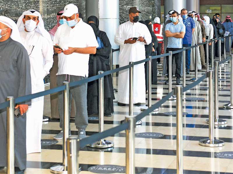 جانب من حملة التطعيم