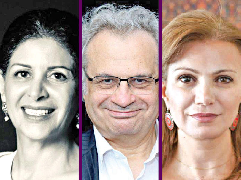 جيزيل خوري - أمين معلوف - فارعة السقاف