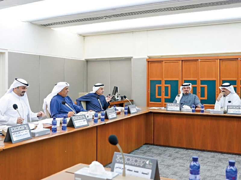 اللجنة التشريعية البرلمانية في اجتماع سابق