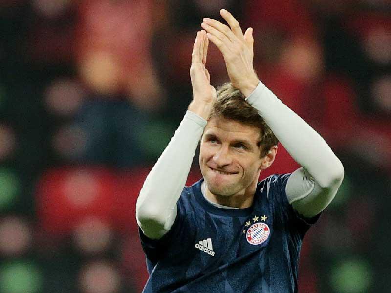 مهاجم فريق بايرن ميونخ توماس مولر 