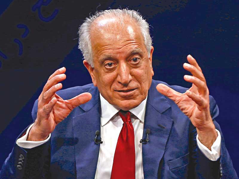 المبعوث الأميركي الخاص لأفغانستان زلماي خليل زاد 