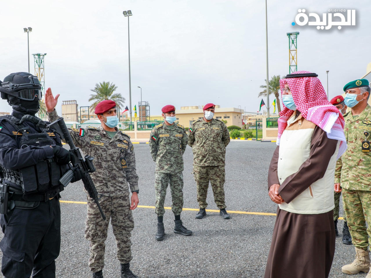 النواف خلال الجولة