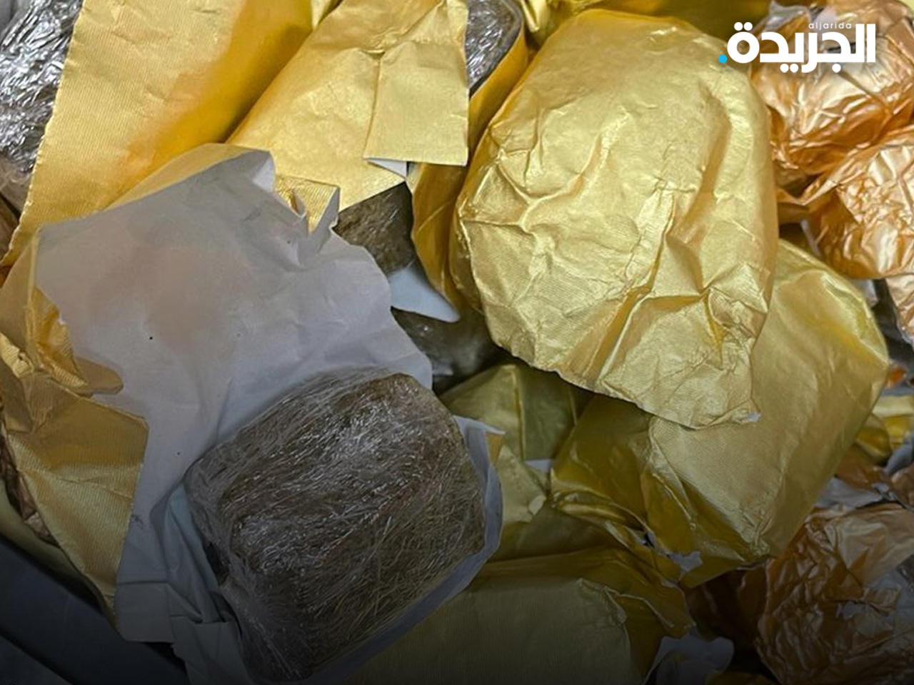 المخدرات المضبوطة