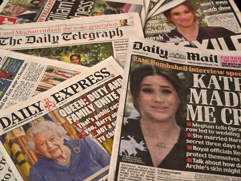 صحف نقلت تصريحات ميغان ماركل وهاري