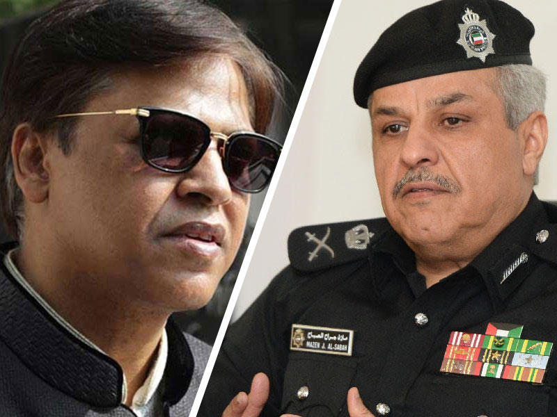 الشيخ مازن الجراح و النائب البنغالي