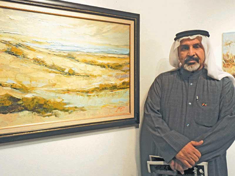 الفنان التشكيلي عبدالعزيز التميمي 