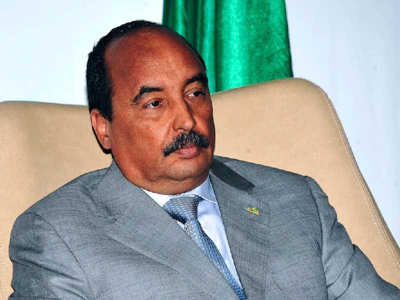 الرئيس السابق محمد ولد عبدالعزيز