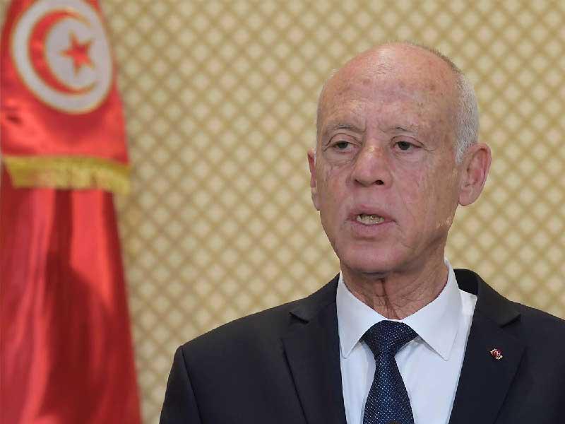 الرئيس التونسي قيس سعيّد