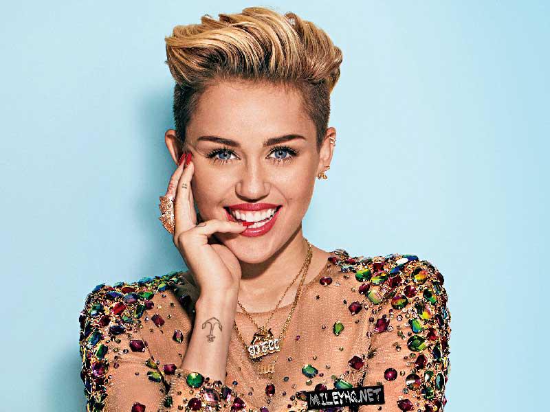 المغنية مايلي سايروس