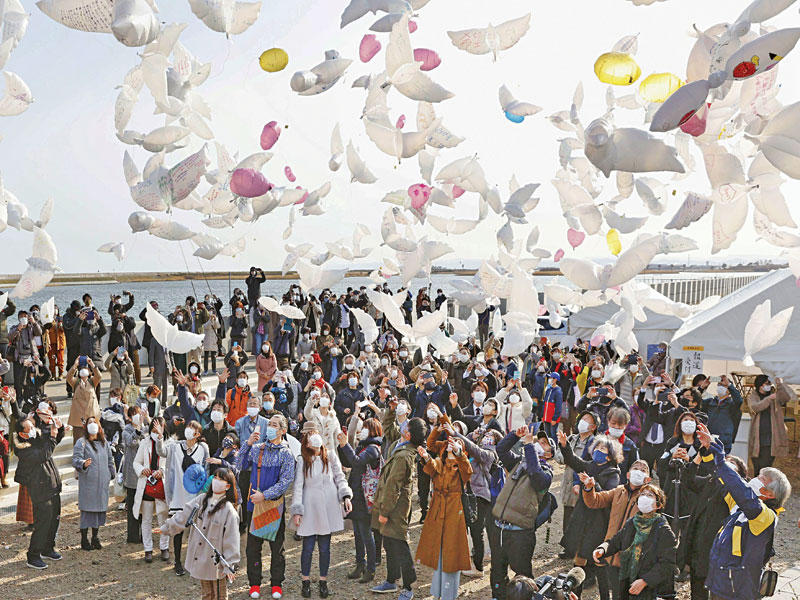 اليابان تحيي ذكرى كارثة فوكوشيماn