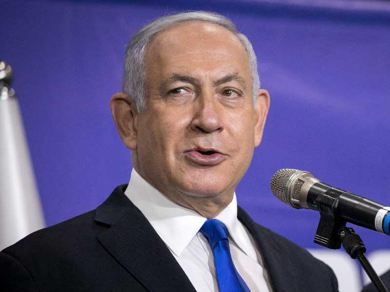 رئيس الوزراء الإسرائيلي بنيامين نتنياهو 