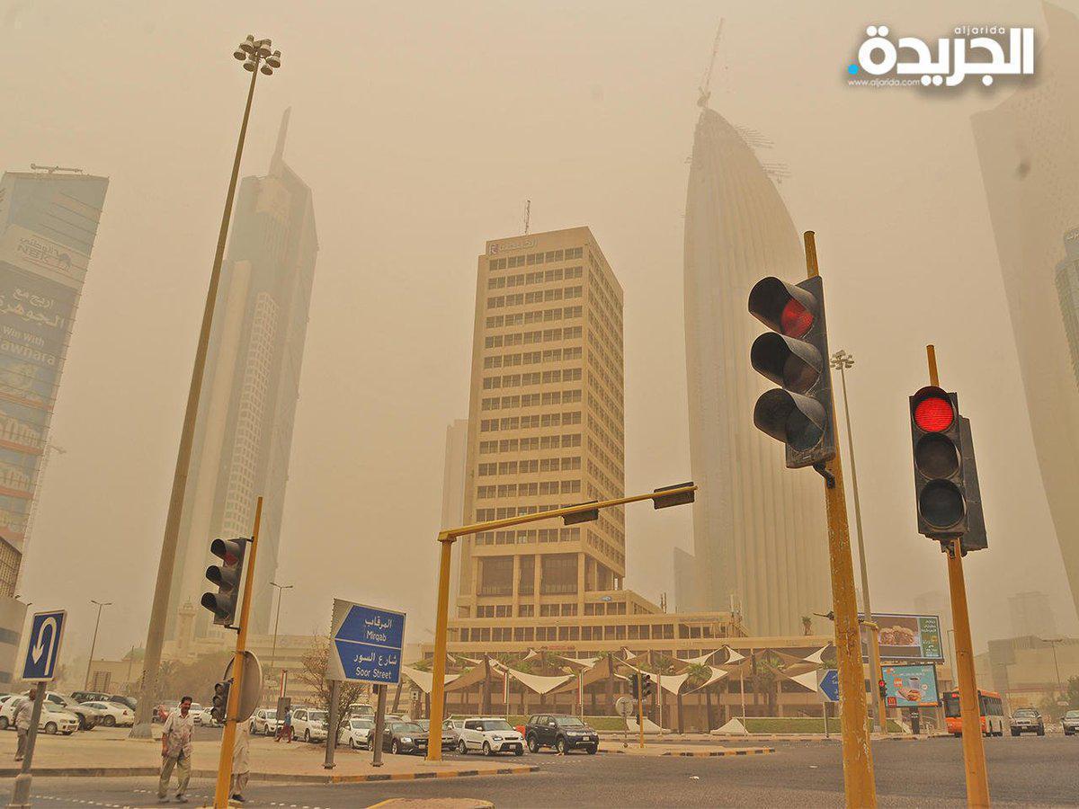 رياح مثيرة للغبار متوقعة على الكويت غداً