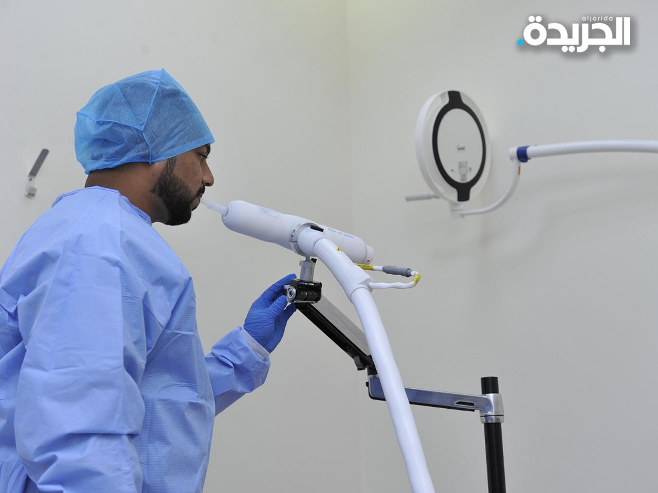 دبي تختبر جهاز جديد للفحص عن فيروس كورونا