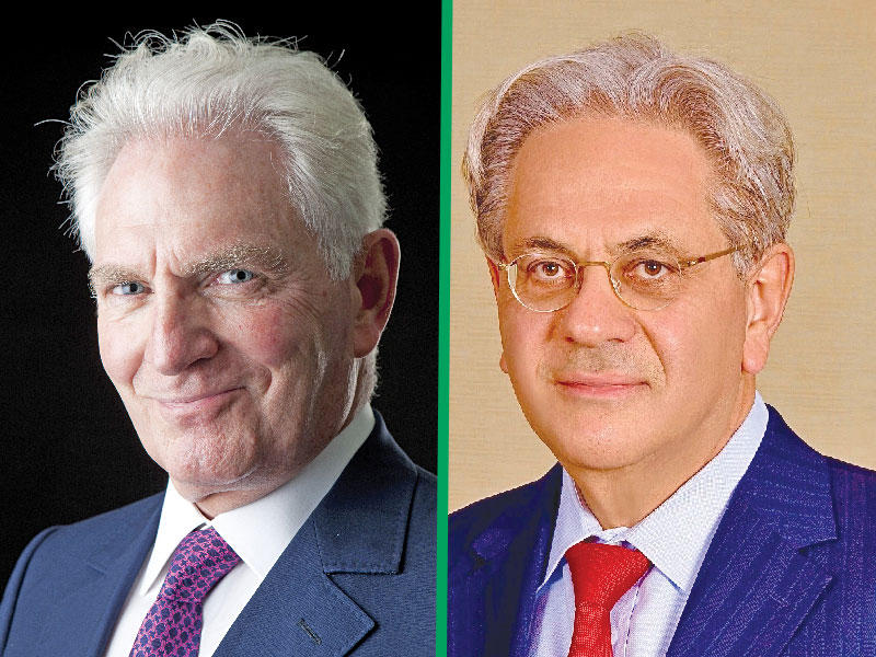 د. روبر مارون عيد و د. ناصر السعيدي 