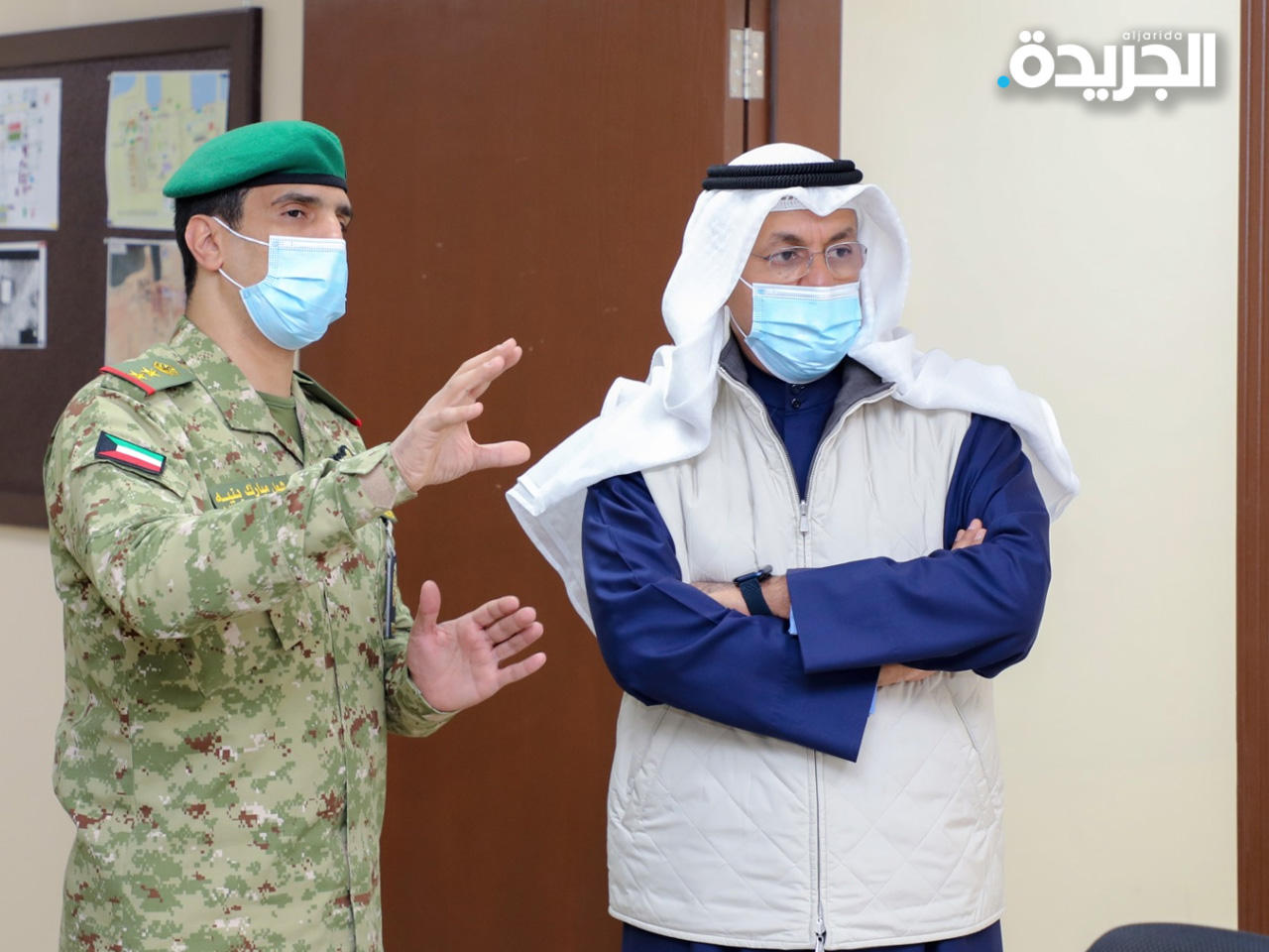 النواف يتفقد قوات الحرس الوطني