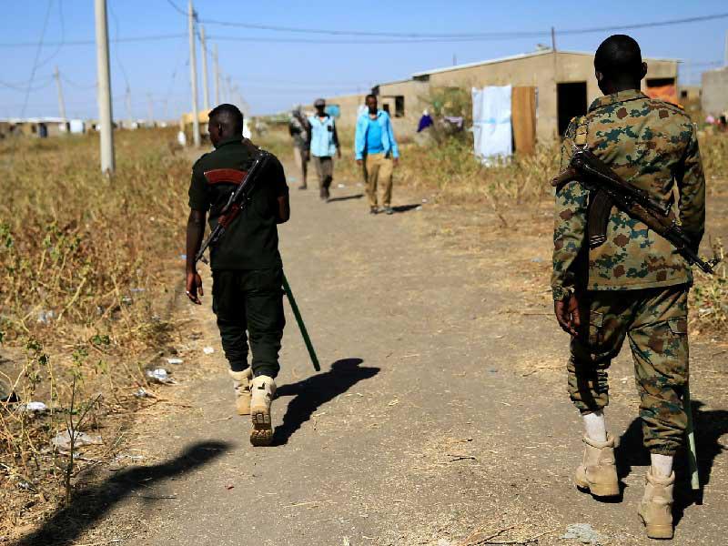 ضبط أسلحة مهربة بمنطقة الفشقة الحدودية  