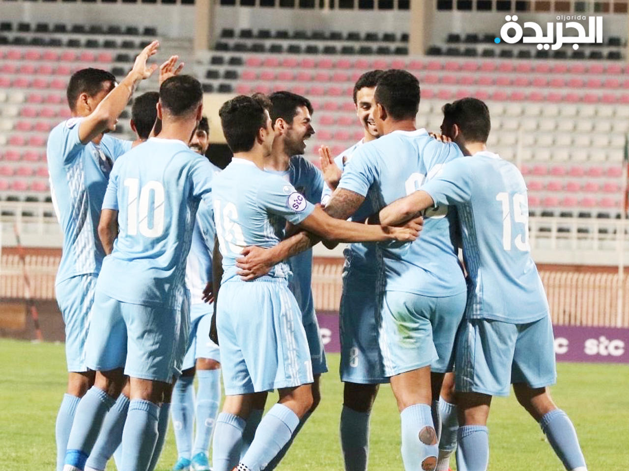 فرحة لاعبي نادي السالمية