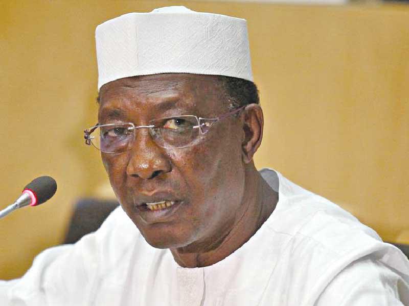 الرئيس التشادي ادريس ديبي انتو