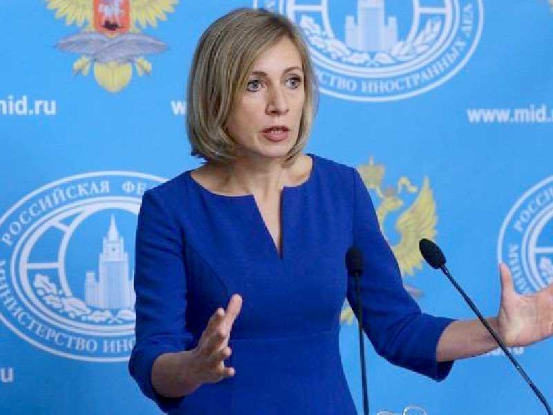  المتحدثة باسم الخارجية الروسية ماريا زاخاروفا 