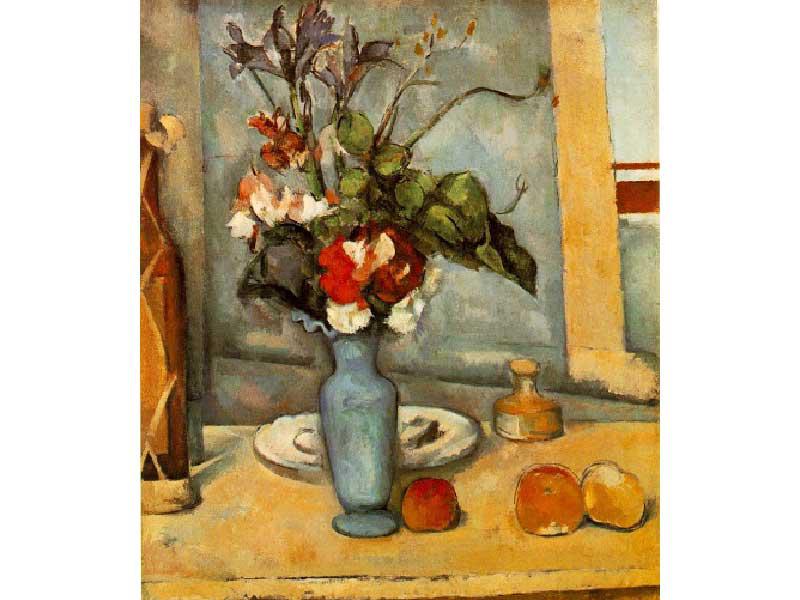 أعمال الرسام الفرنسي بول سيزان