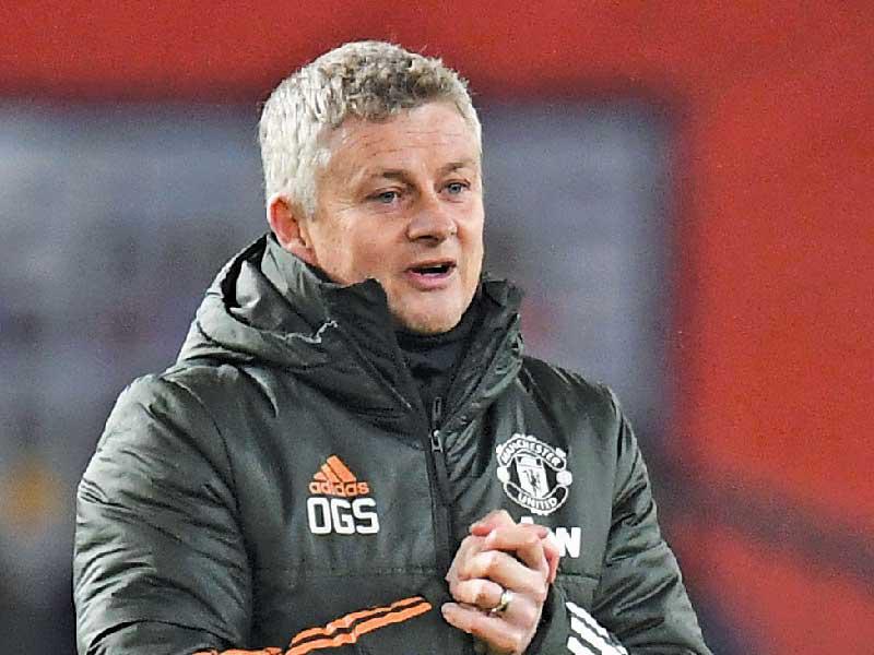 المدير الفني لمانشستر يونايتد الإنكليزي أولي جونار سولشاير