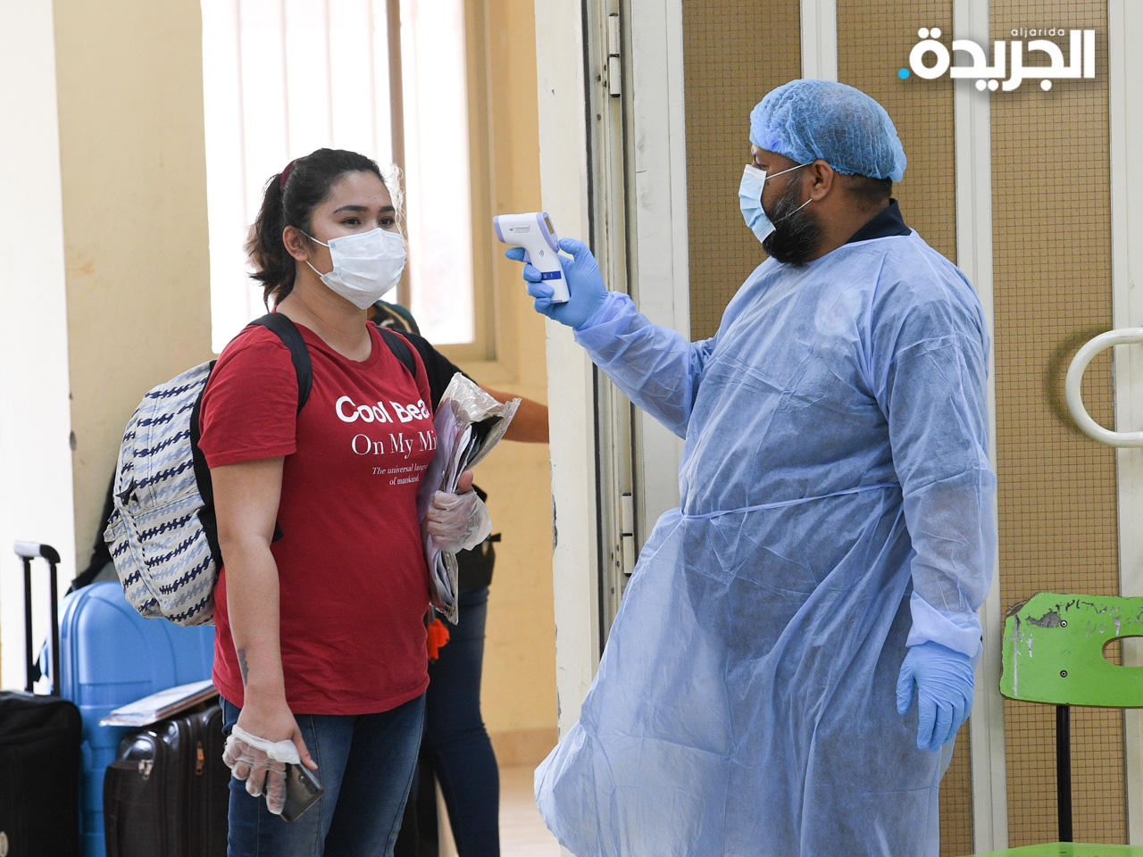 %18.1 نسبة الإصابات من المسحات الجديدة