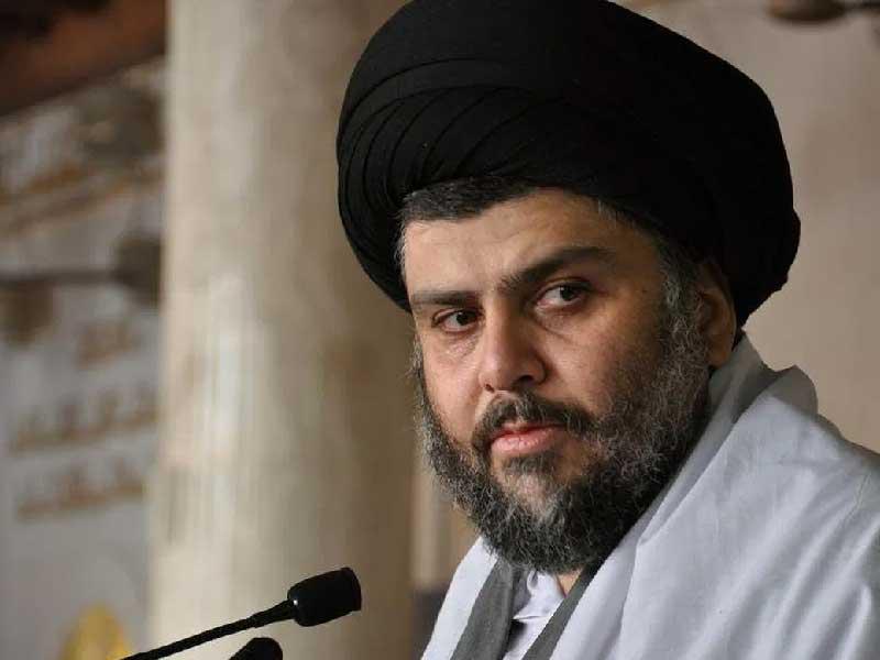 رجل الدين العراقي مقتدى الصدر 
