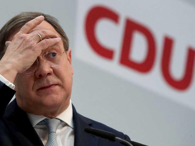 من اجتماع حزب الاتحاد المسيحي الديمقراطي (CDU) 