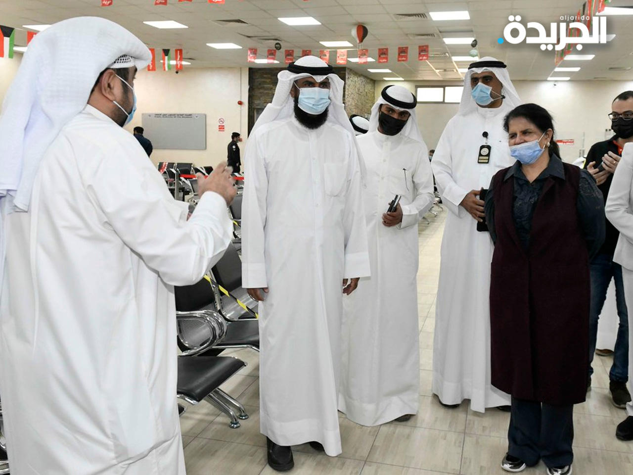 المشعان خلال الجولة