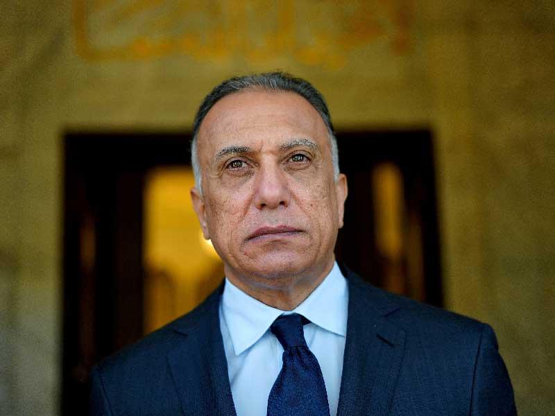 رئيس حكومة العراقية مصطفى الكاظمي 