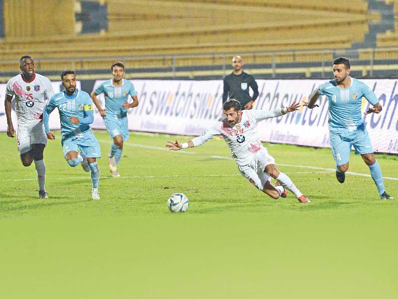 جانب من مباراة سابقة جمعت السالمية والكويت