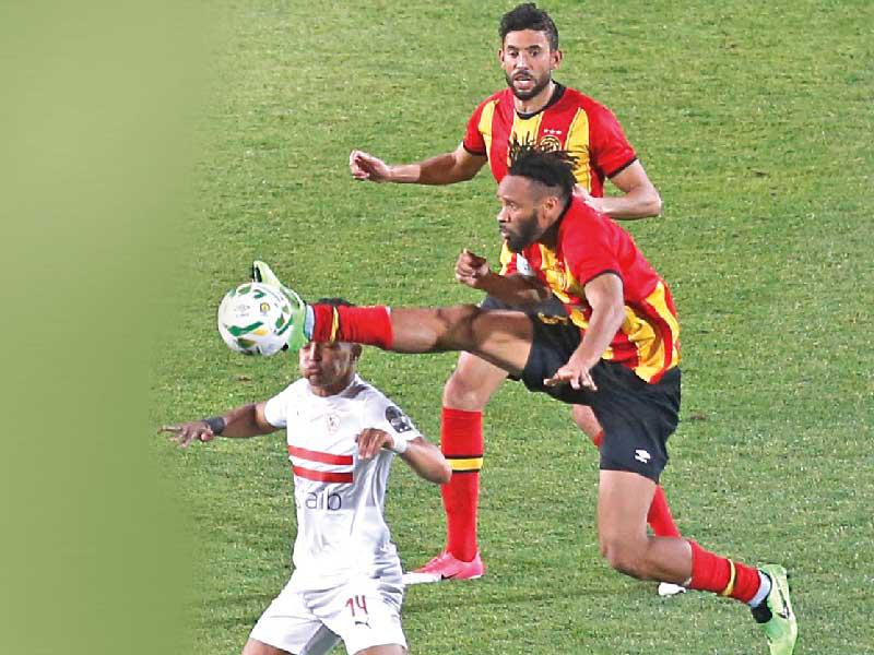 جانب من لقاء الترجي والزمالك