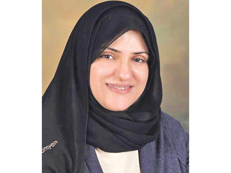  العميدة المساعدة لشؤون الأبحاث والدراسات العليا د. إيمان مقدس