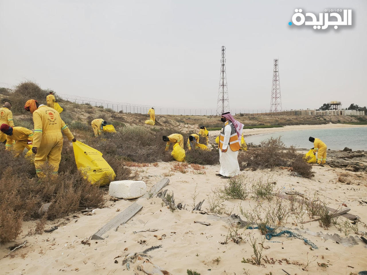 حملة تنظيف شاطئ النويصيب