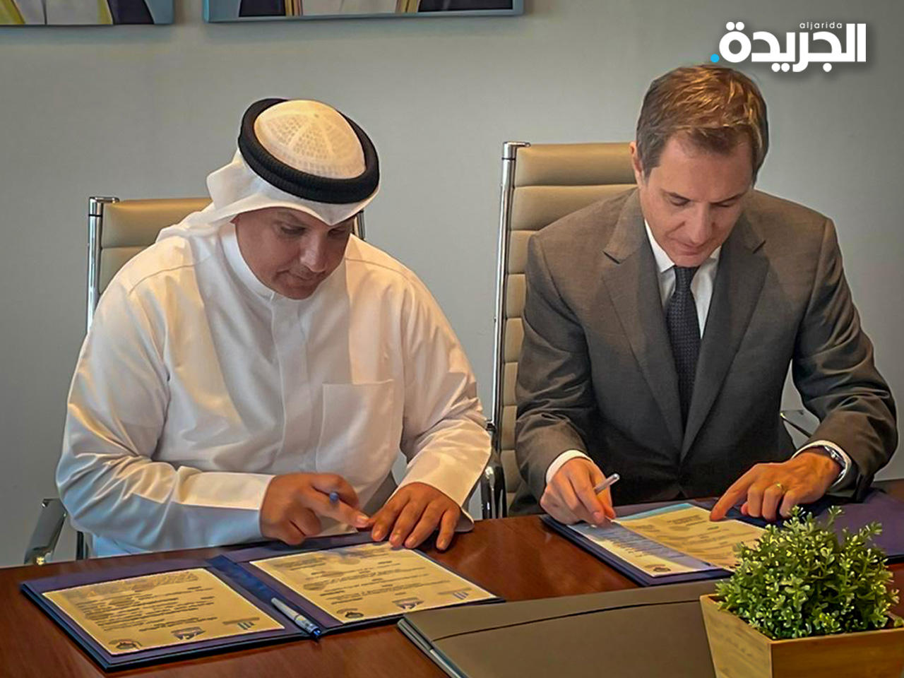 الدكتور مشعل الربيع يوقع مذكرة تفاهم مع شركة «ليماك»