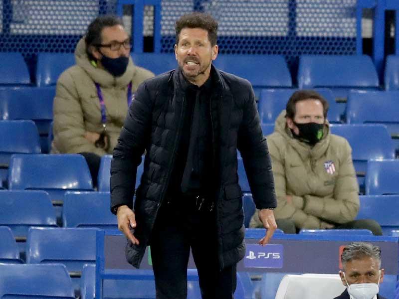 المدير الفني لأتلتيكو مدريد الأرجنتيني دييغو سيميوني