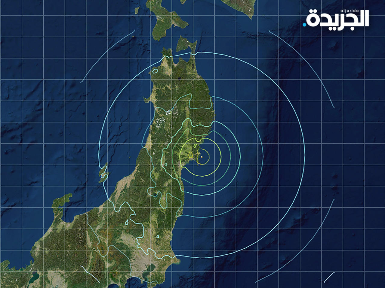 تحذير من تسونامي قبالة سواحل اليابان