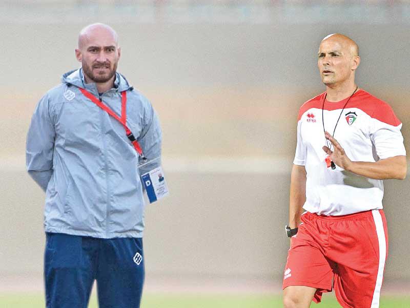  المدرب غونزاليس- المدرب الإسباني كاراسكو