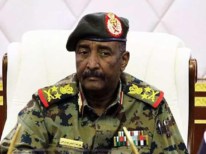 رئيس مجلس السيادة الانتقالي ​السوداني ​عبدالفتاح البرهان​