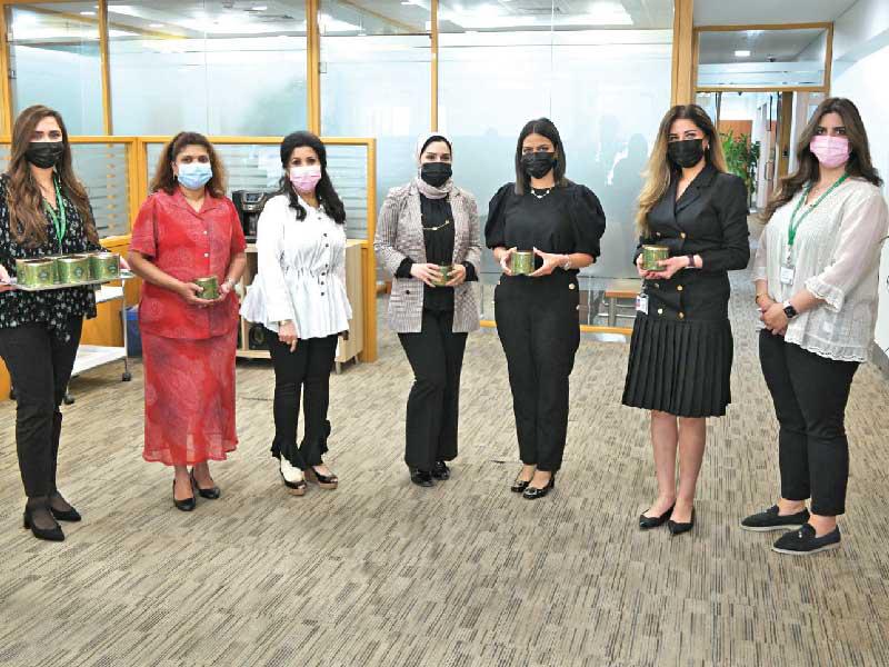 لقطة جماعية خلال الفعالية