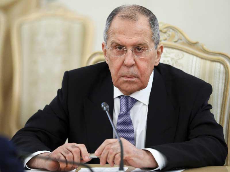 وزير الخارجية الروسي سيرغي لافروف 
