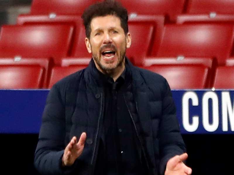 مدرب أتلتيكو مدريد  الأرجنتيني دييغو سيميوني