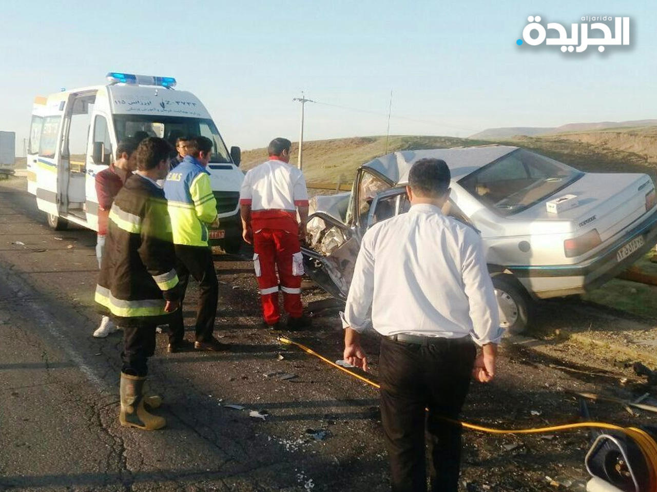 مصرع 14 شخصاً في حادث مروري جنوب شرقي إيران