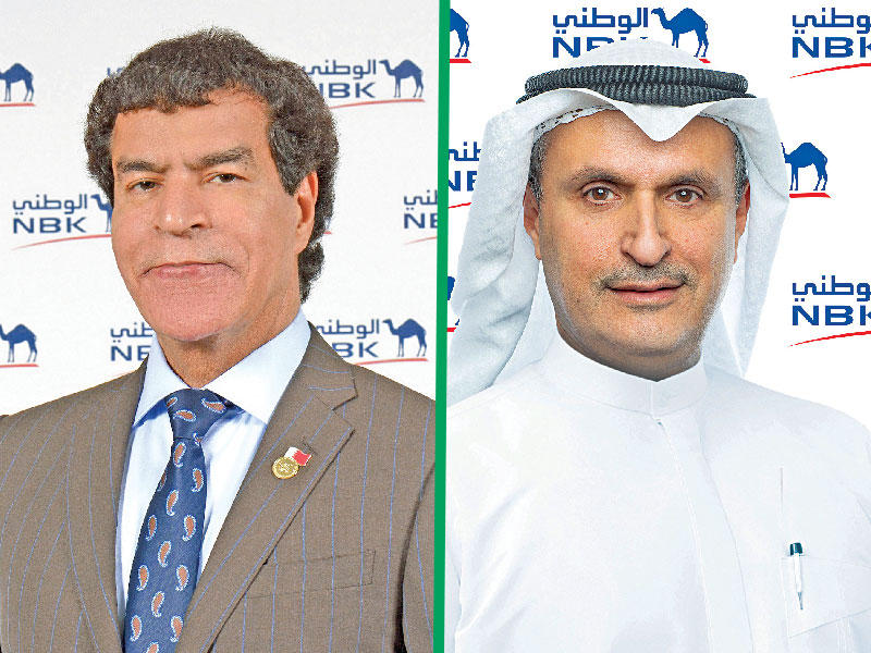 الرئيس التنفيذي لمجموعة «الوطني» عصام الصقر - المدير العام لـ«الوطني- البحرين» علي فردان