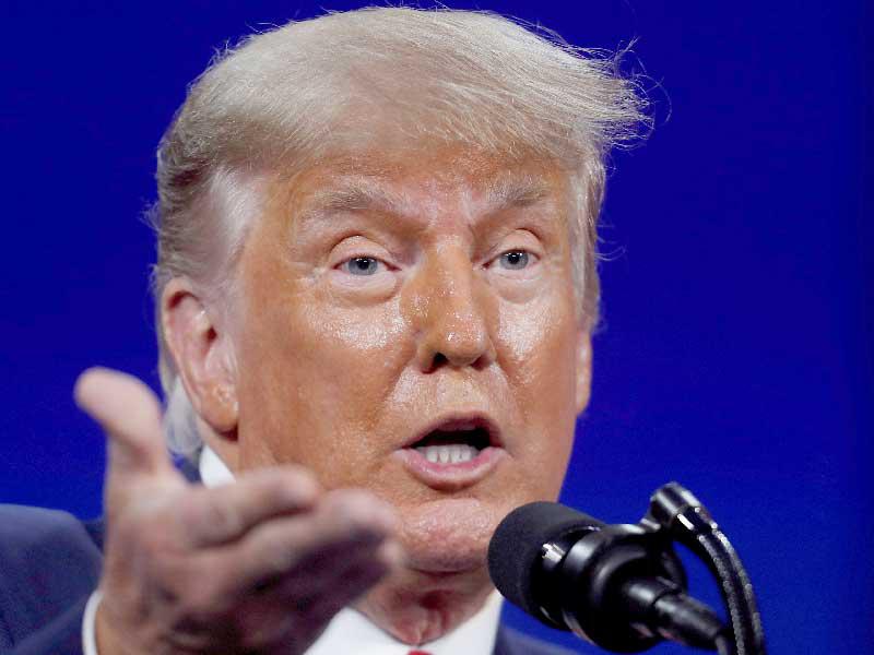 الرئيس الأمريكي السابق دونالد ترامب