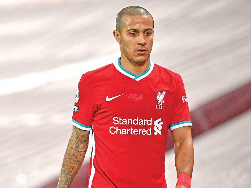 لاعب وسط ليفربول الإسباني تياغو ألكانتارا