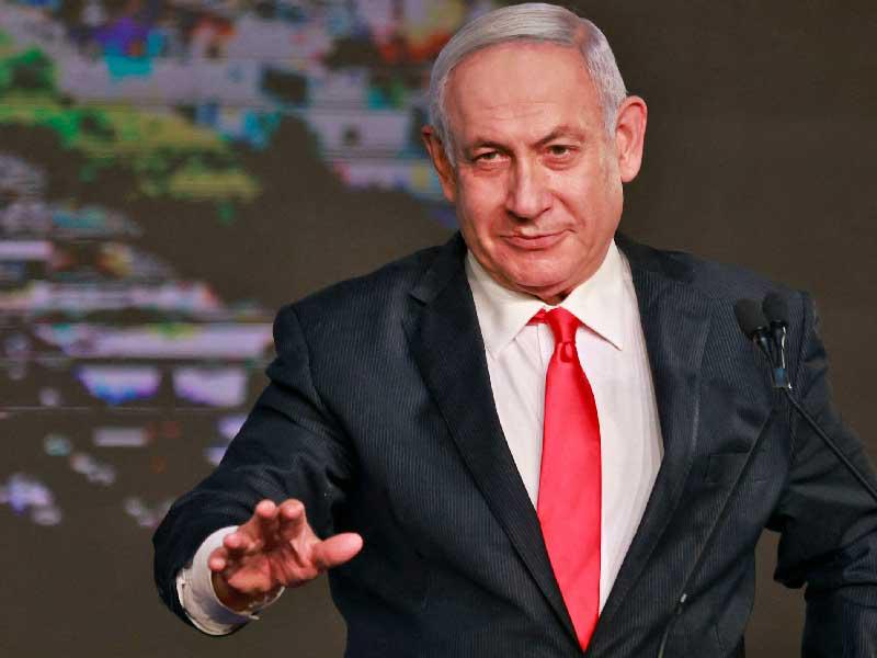 رئيس الوزراء الإسرائيلي بنيامين نتنياهو  