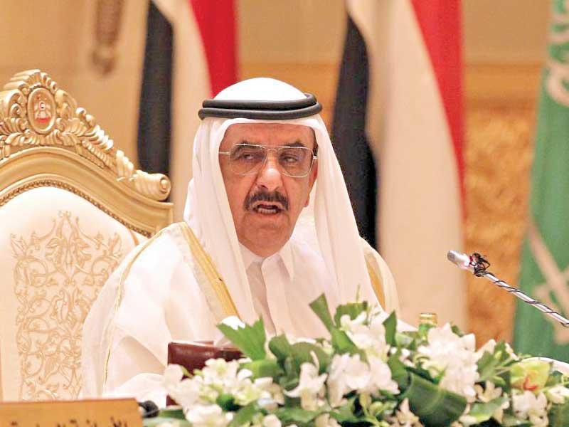 وزير مالية الإمارات حمدان بن راشد آل مكتوم و نائب حاكم دبي 
