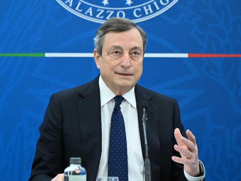 رئيس الوزراء الإيطالي ماريو دراغي 